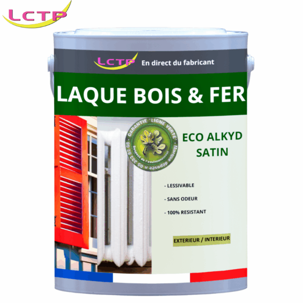 LAQUE BOIS SATINEE spéciale bois neufs