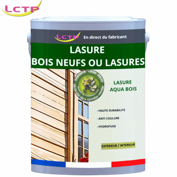 LASURE BOIS spéciale chalets, palissade et abris