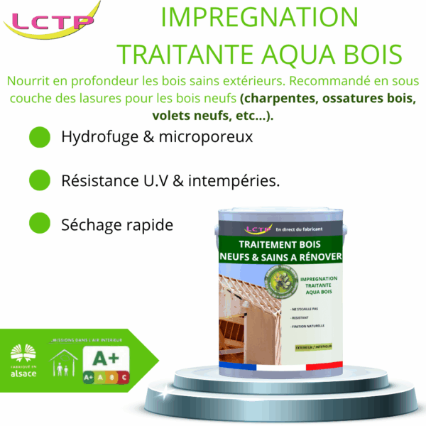 TRAITEMENT PREVENTIF spécial charpentes neuves – Image 2