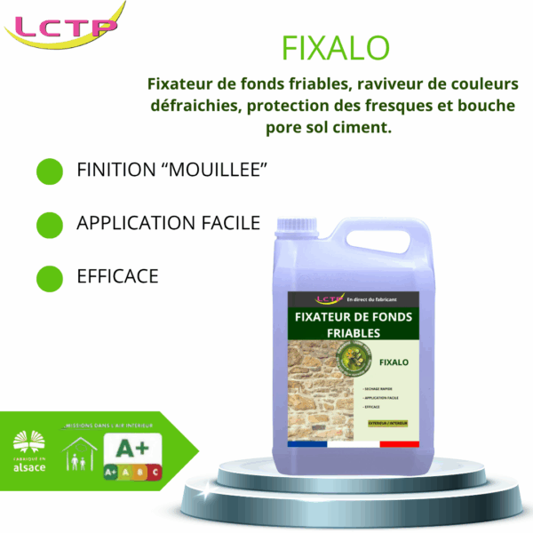 DURCISSEUR INCOLORE spécial murs friables, poreux ou farinants – Image 2