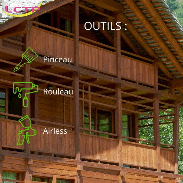 LASURE BOIS spéciale chalets, palissade et abris – Image 4
