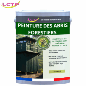 CAMOUFLAGE - peinture pour abris forestiers