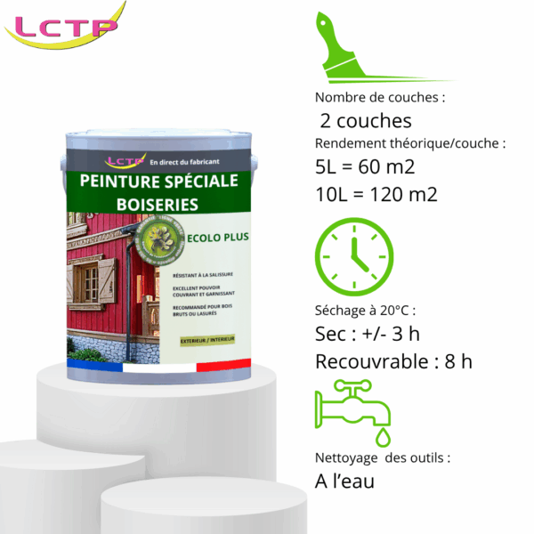 LASURE OPAQUE spéciale intempéries – Image 3