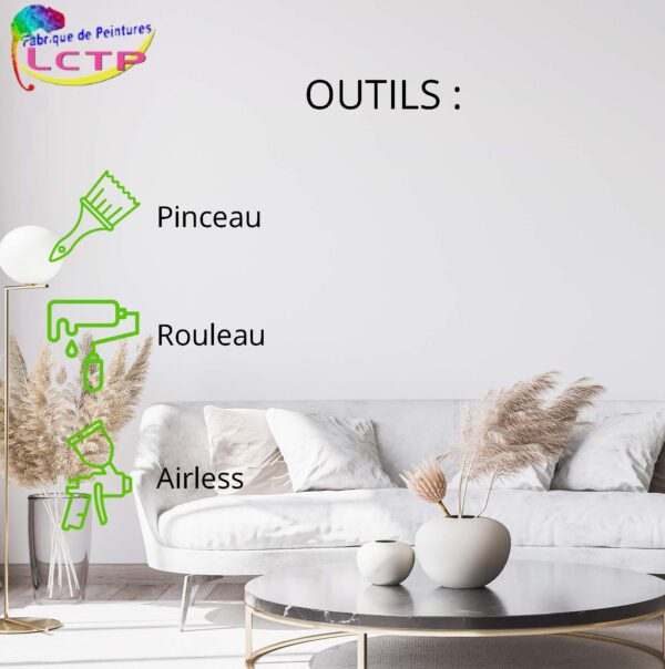 ECOPLUS MAT - couleurs pour MURS & PLAFOND. Masque les défauts & sans traces – Image 4