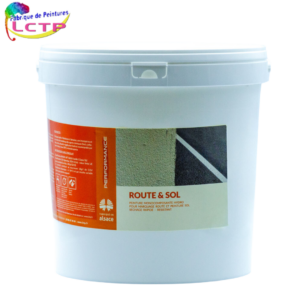Pot de peinture route et sol. Peinture professionnelles antidérapante pour sécuriser vos surfaces industriel.