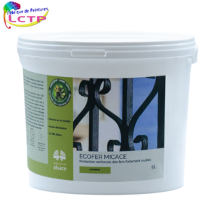 Pot de peinture antirouille Écofer micacé. Peinture antirouille professionnelle. Idéale pour les fers fortement rouillés.