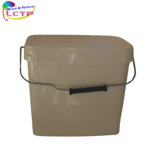 10 x seau rectangulaire 8L