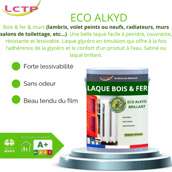 LAQUE BOIS BRILLANTE spéciale bois neufs – Image 2