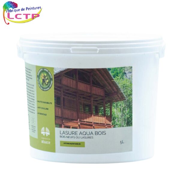LASURE AQUA - pour bois neufs ou lasures
