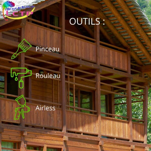 LASURE AQUA - pour bois neufs ou lasures – Image 4