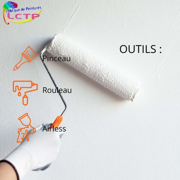 IDÉAL SATIN - blanc satiné pour MURS & PLAFOND. Résistance salissure & abrasion – Image 4