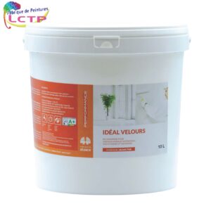 IDÉAL VELOURS - blanc velouté pour MURS & PLAFOND. Ultra agréable à appliquer !